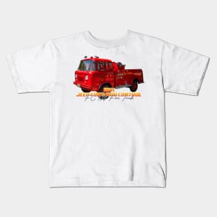 1961 Jeep Forward Control FC 170 Fire Truck Kids T-Shirt